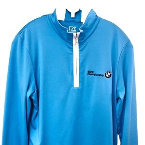 BMW Championship Performance Shirt Womens S PGA Golf 1/4‎ Zip Embroider Active